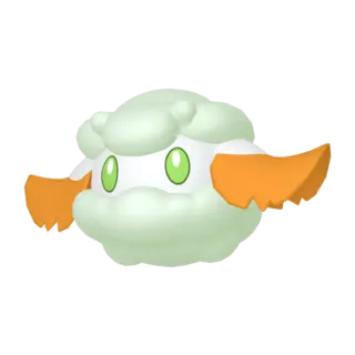 Cottonee shiny front-facing sprite from Pokémon Sword