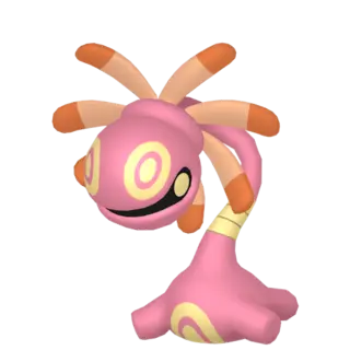 Cradily shiny front-facing sprite from Pokémon XD: Gale of Darkness