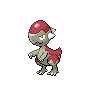 Cranidos shiny front-facing sprite from Pokémon Black 2