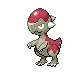 Cranidos shiny front-facing sprite from Pokémon Platinum