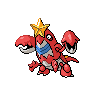 Crawdaunt front-facing sprite from Pokémon Black 2