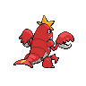 Crawdaunt back-facing sprite from Pokémon Black