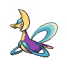 Cresselia shiny front-facing sprite from Pokémon White