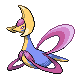 Cresselia front-facing sprite from Pokémon Pearl