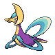 Cresselia shiny front-facing sprite from Pokémon Pearl
