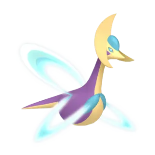 Cresselia shiny front-facing sprite from Pokémon Shield