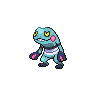 Croagunk shiny front-facing sprite from Pokémon White 2