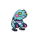Croagunk shiny front-facing sprite from Pokémon SoulSilver