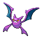 Crobat front-facing sprite from Pokémon Diamond