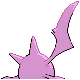 Crobat shiny back-facing sprite from Pokémon Diamond
