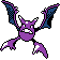 Crobat front-facing sprite from Pokémon Gold