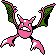 Crobat shiny front-facing sprite from Pokémon Gold