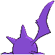 Crobat back-facing sprite from Pokémon HeartGold