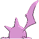 Crobat shiny back-facing sprite from Pokémon Platinum