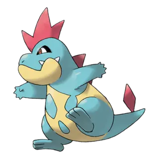 Croconaw official artwork
