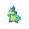 Croconaw shiny front-facing sprite from Pokémon White 2