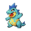 Croconaw shiny front-facing sprite from Pokémon Emerald