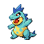 Croconaw shiny front-facing sprite from Pokémon Ruby