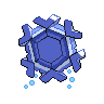 Cryogonal back-facing sprite from Pokémon Black