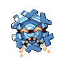 Cryogonal shiny front-facing sprite from Pokémon Black