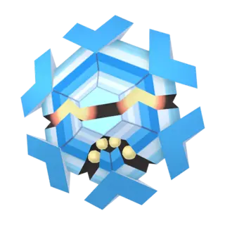 Cryogonal shiny front-facing sprite from Pokémon X