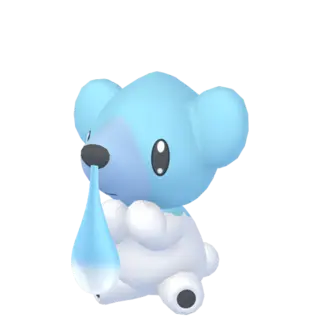 Cubchoo front-facing sprite from Pokémon Alpha Sapphire