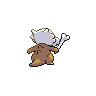 Cubone back-facing sprite from Pokémon Black