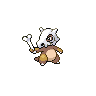 Cubone front-facing sprite from Pokémon Black