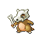 Cubone front-facing sprite from Pokémon Emerald