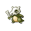 Cubone shiny front-facing sprite from Pokémon Emerald