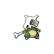 Cubone shiny front-facing sprite from Pokémon HeartGold