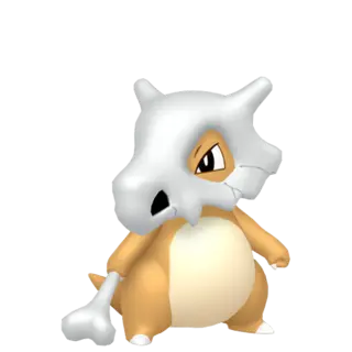 Cubone front-facing sprite from Pokémon Shield