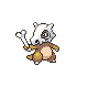 Cubone front-facing sprite from Pokémon Platinum