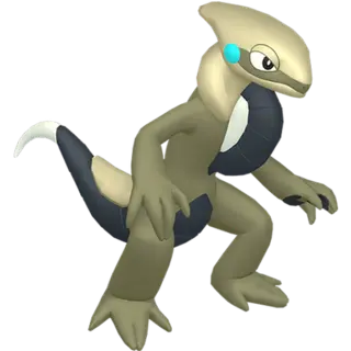 Cyclizar shiny front-facing sprite from Pokémon Scarlet