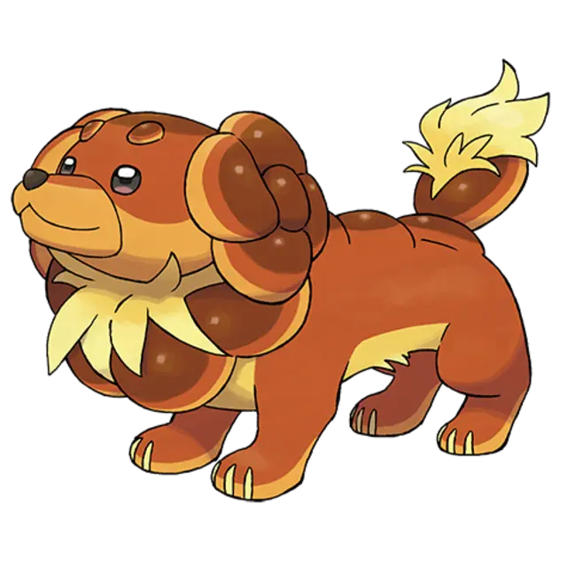 Dachsbun, the Dog Pokémon — Fairy-type Pokémon official artwork