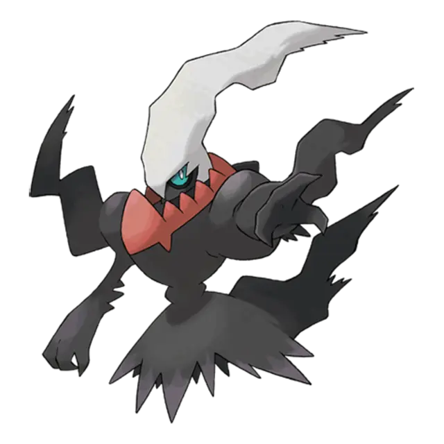 Darkrai, the Pitch-Black Pokémon — Dark-type Pokémon official artwork