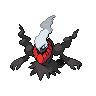 Darkrai front-facing sprite from Pokémon White 2
