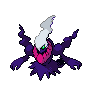 Darkrai shiny front-facing sprite from Pokémon Black