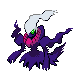 Darkrai shiny front-facing sprite from Pokémon Diamond