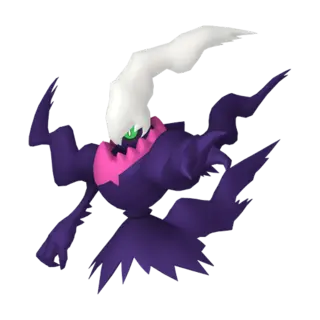 Darkrai shiny front-facing sprite from Pokémon Violet
