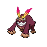 Darmanitan shiny front-facing sprite from Pokémon White