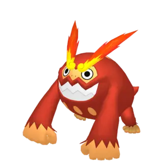 Darmanitan front-facing sprite from Pokémon Sword