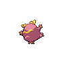 Darumaka shiny back-facing sprite from Pokémon White 2