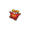 Darumaka front-facing sprite from Pokémon White
