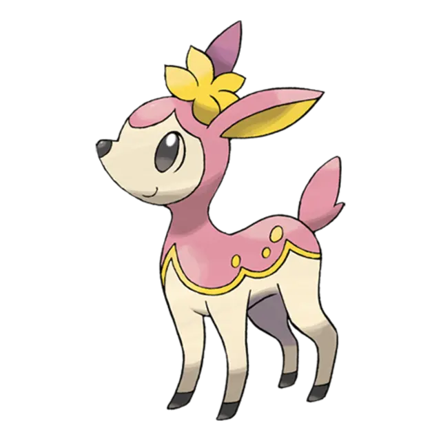 Deerling, the Season Pokémon — Normal/Grass-type Pokémon official artwork