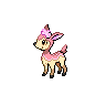 Deerling shiny front-facing sprite from Pokémon Black