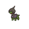 Deino shiny front-facing sprite from Pokémon Black 2