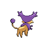 Delcatty back-facing sprite from Pokémon Black 2