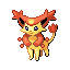 Delcatty shiny front-facing sprite from Pokémon Emerald