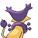 Delcatty back-facing sprite from Pokémon HeartGold